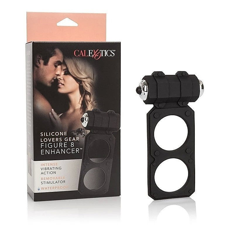 Silicone Lovers Gear Figure 8 Enhancer by California Exotics - Cock Rings
