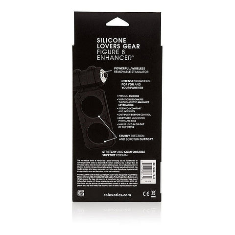 Silicone Lovers Gear Figure 8 Enhancer by California Exotics - Cock Rings
