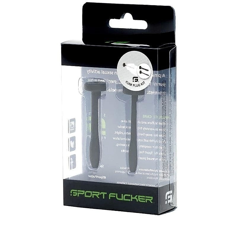 Sport Fucker Cum Plug Kit with Hollow Core Design - Penis Plugs