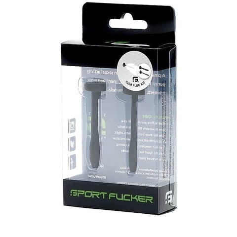 Sport Fucker Cum Plug Kit with Hollow Core Design - Penis Plugs