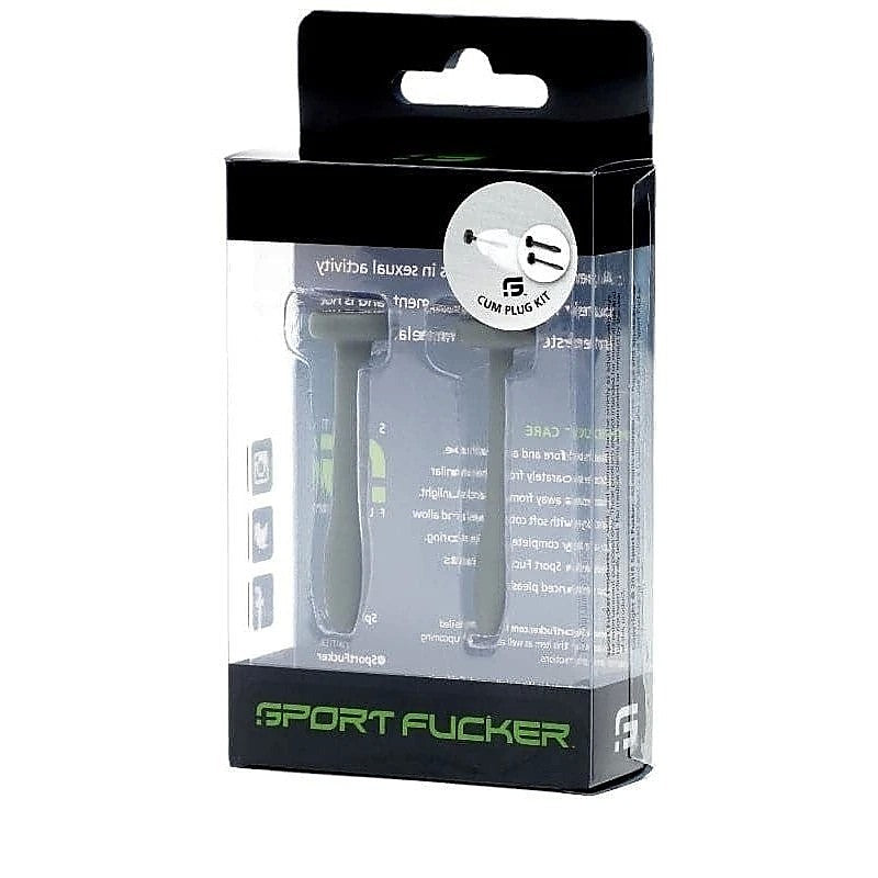 Sport Fucker Cum Plug Kit with Hollow Core Design - Penis Plugs