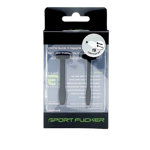 Sport Fucker Cum Plug Kit with Hollow Core Design - Penis Plugs