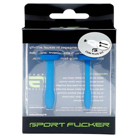 Sport Fucker Cum Plug Kit with Hollow Core Design - Penis Plugs