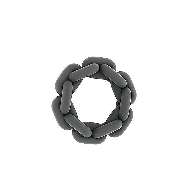 No. 6 Chain Cock Ring by Sono - Cock Rings