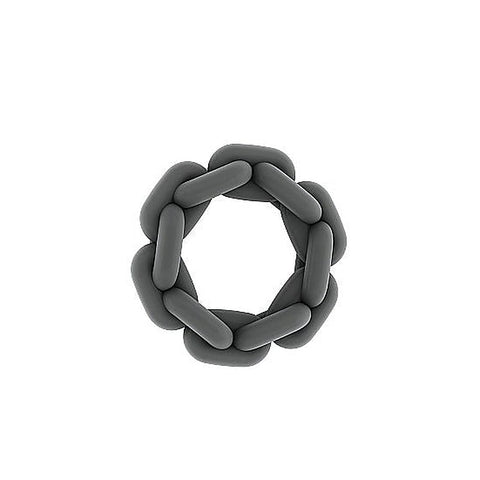 No. 6 Chain Cock Ring by Sono - Cock Rings