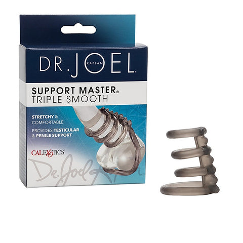 Premium Support Master Triple Smooth Cock Rings - Cock Rings