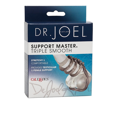 Premium Support Master Triple Smooth Cock Rings - Cock Rings