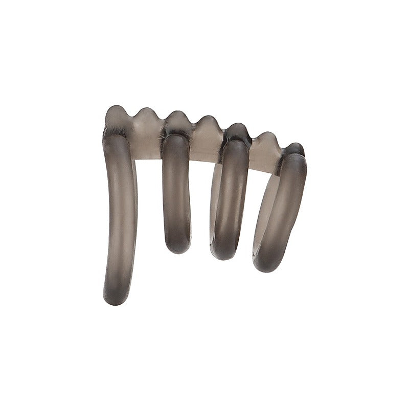 Premium Support Master Triple Smooth Cock Rings - Cock Rings