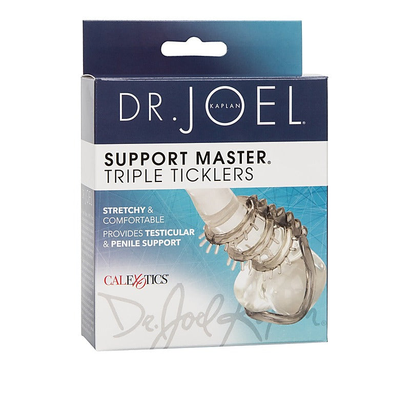 Support Master Triple Tickler Cock Rings - Cock Rings