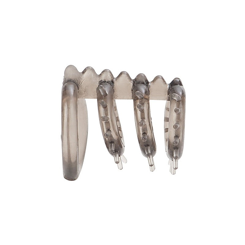 Support Master Triple Tickler Cock Rings - Cock Rings