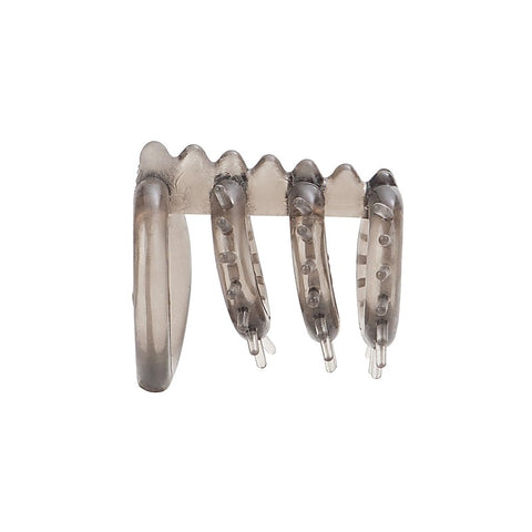 Support Master Triple Tickler Cock Rings - Cock Rings