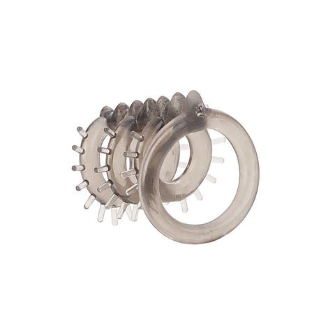 Support Master Triple Tickler Cock Rings - Cock Rings