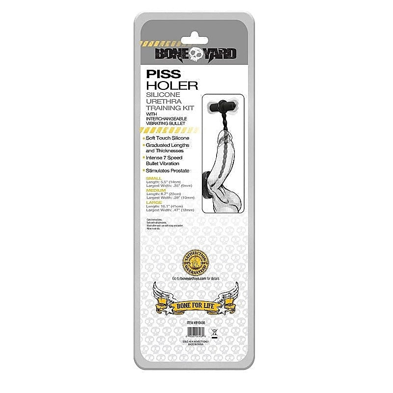 Silicone Vibrating Urethra Trainer Kit by C1R Releasing - Cock Rings