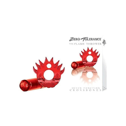 Zero Tolerance Crossbones Flame Thrower by Evolved - Cock Rings