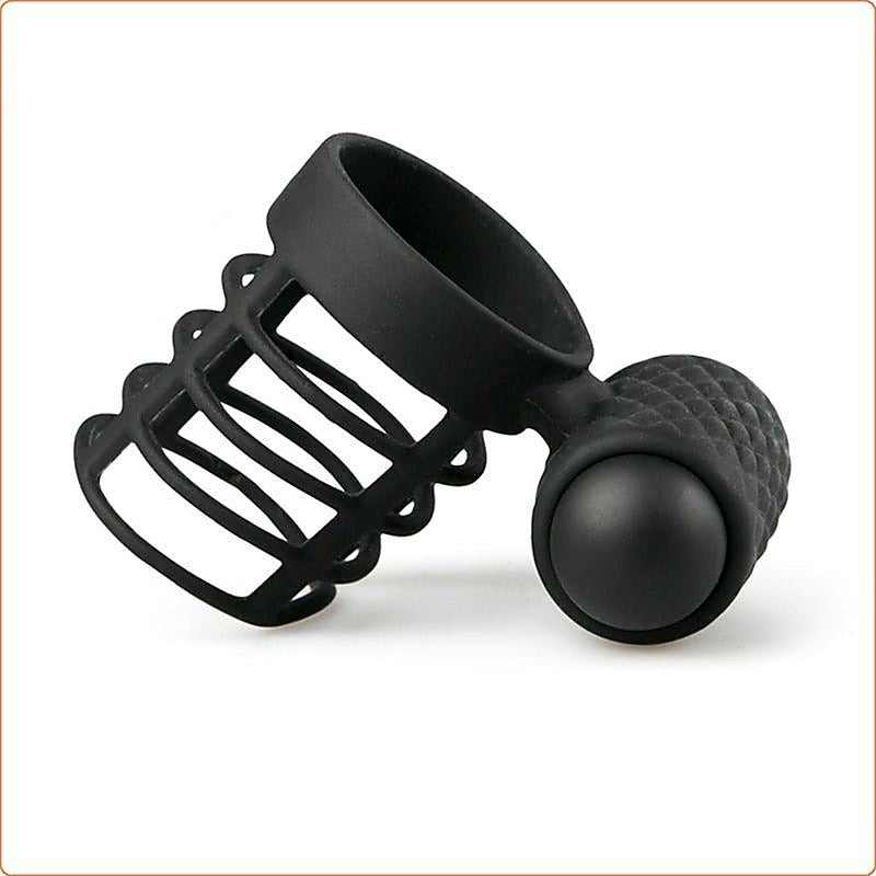 Silicone Vibration Penis Ring by BDStyle - Ball and Cock Toys