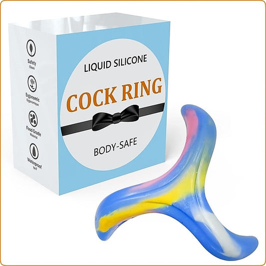 Whirlwind Silicone Cock Ring by BDStyle - Ball and Cock Toys