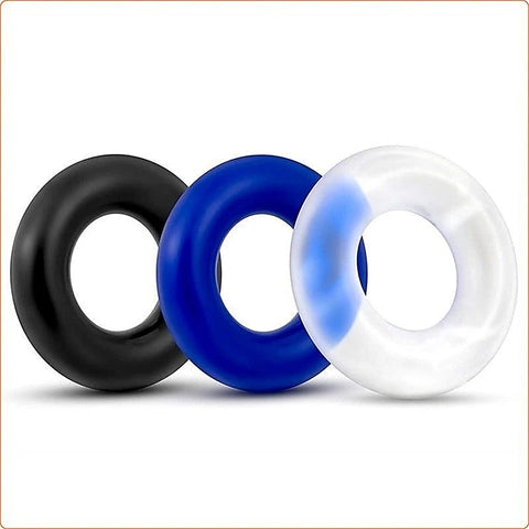 Professional Stay Hard Cockrings by BDStyle - Ball and Cock Toys