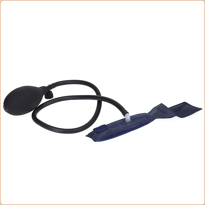 PRIDE Inflatable Strap Cock Ring by BDStyle - Ball and Cock Toys