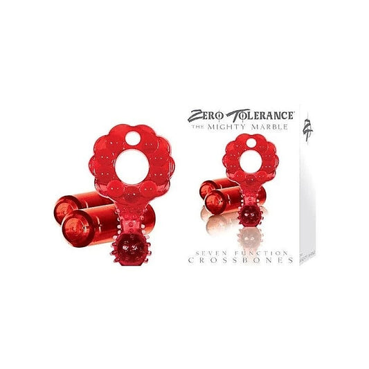 Crossbones Mighty Marble Double Bullet - Cock Rings