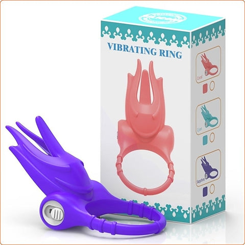 Premium Monster Vibrating Ring by BDStyle - Ball and Cock Toys