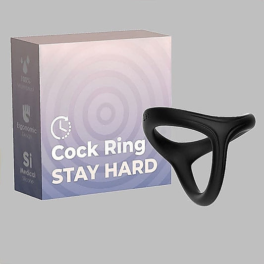 3 in 1 Ultra Soft Stretchy Penis Ring by BDStyle - Stretchy Cock Rings