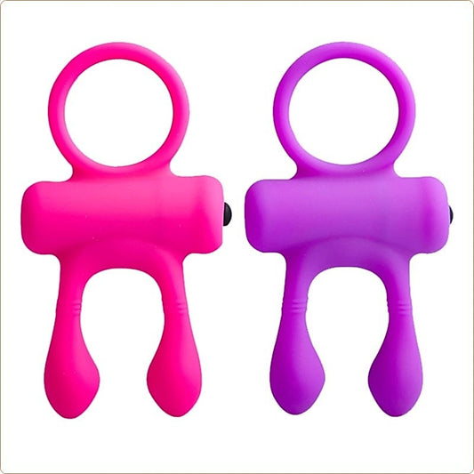 Rabbit Silicone Cockring by BDStyle - Ball and Cock Toys
