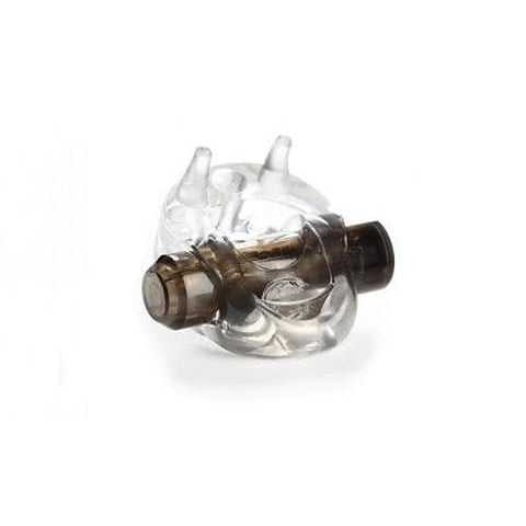 Crossbones Running Bull Single Bullet Cock Ring by Evolved - Cock Rings