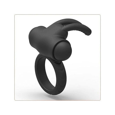 Premium Silicone Rabbit Sex Ring by BDStyle - Ball and Cock Toys
