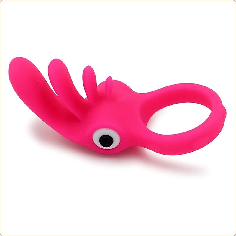 Premium Tongue Vibration Cock Ring by BDStyle - Ball and Cock Toys