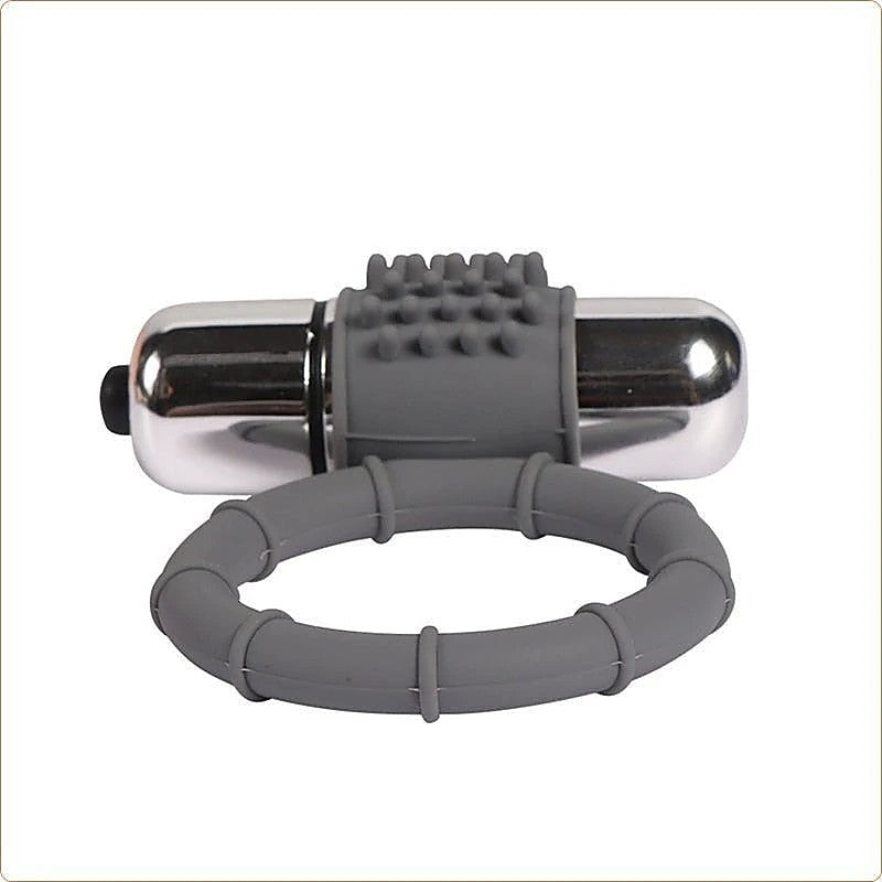 Premium Silicone Vibration Sex Ring by BDStyle - Ball and Cock Toys