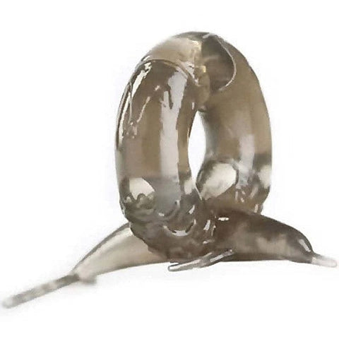 Crossbones The Diving Dolphin Single Bullet by Evolved - Cock Rings