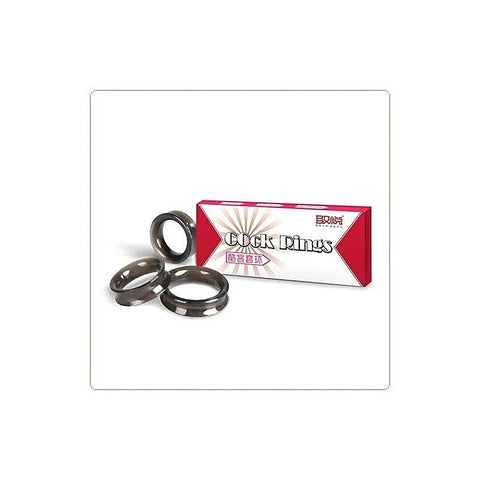 Premium Pleasure Me Cock Ring Set by BDStyle - Ball and Cock Toys