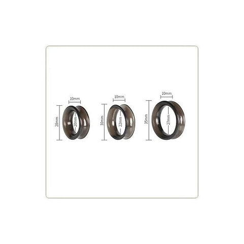 Premium Pleasure Me Cock Ring Set by BDStyle - Ball and Cock Toys