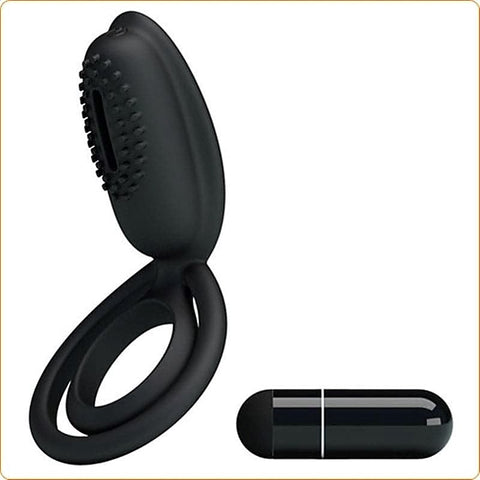 Premium Esther Vibration Cock Ring by BDStyle - Ball and Cock Toys
