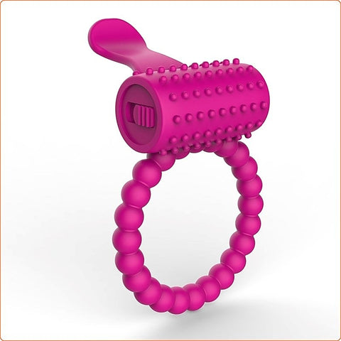 Premium Tongue Silicone Cock Ring by BDStyle - Ball and Cock Toys