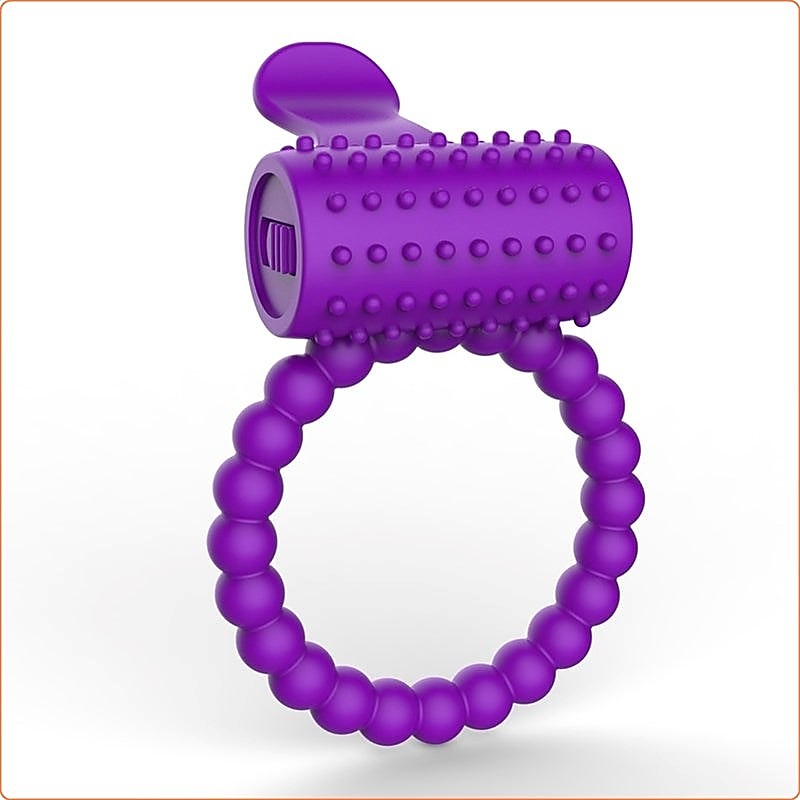 Premium Tongue Silicone Cock Ring by BDStyle - Ball and Cock Toys