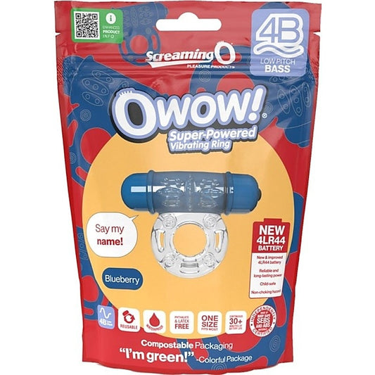 4B Low Pitch Bass Cock Ring by Screaming O - Ball and Cock Toys