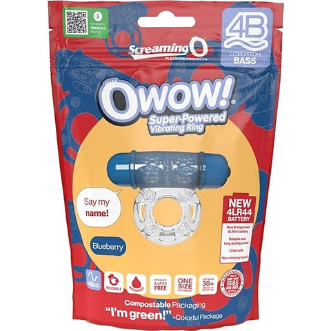 4B Low Pitch Bass Cock Ring by Screaming O - Ball and Cock Toys