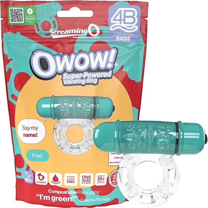4B Low Pitch Bass Cock Ring by Screaming O - Ball and Cock Toys