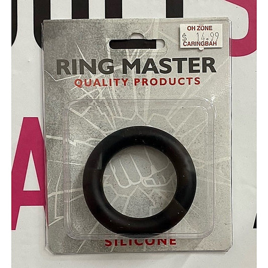 Ring Master Thick Silicone Cock Ring by XR Brands - Cock Rings