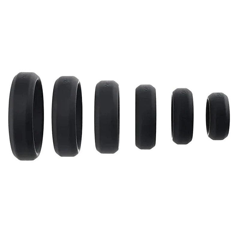 Pleasure Enhancing Cock Ring Set by Adam & Eve - Ball and Cock Toys