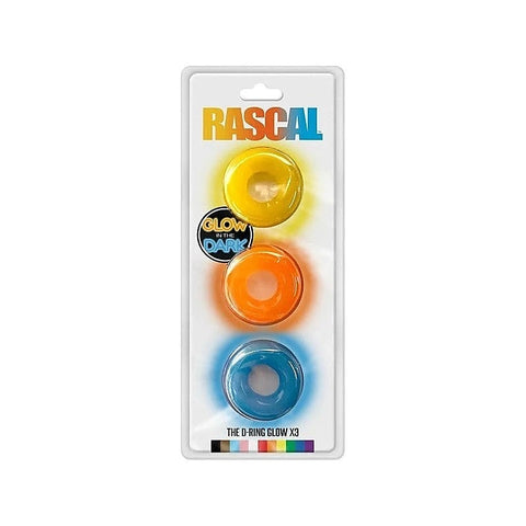 Professional D-Ring Glow X3 by C1R Releasing - Ball and Cock Toys