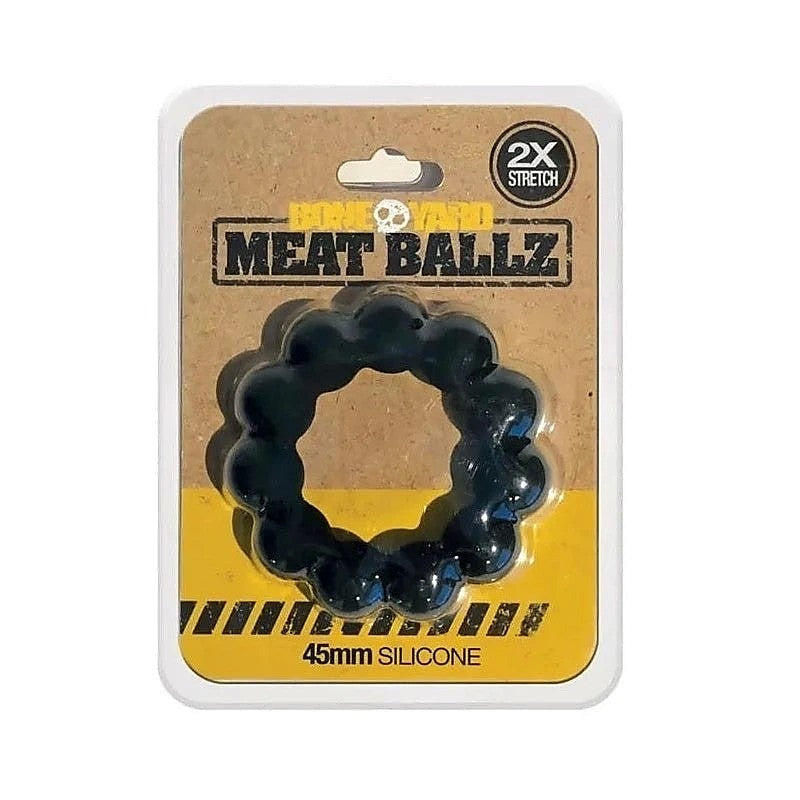 Premium Meat Ballz - Black by C1R Releasing - Ball and Cock Toys