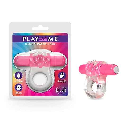 Teaser Vibrating C-Ring by Blush Novelties - Vibrating Cock Rings