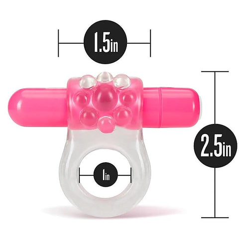 Teaser Vibrating C-Ring by Blush Novelties - Vibrating Cock Rings