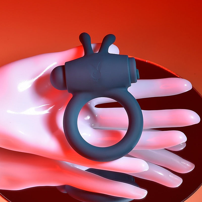 Premium Pleasure Bunny Buzzer by Evolved - Vibrating Cock Rings