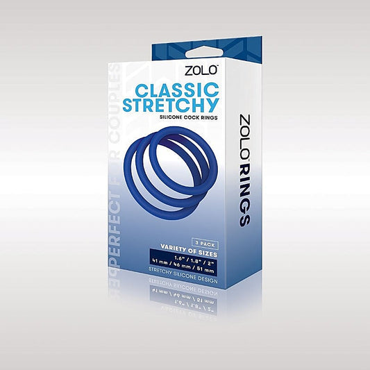 Zolo Classic Stretchy Silicone Cock Ring by Xgen Products - Stretchy Cock Rings