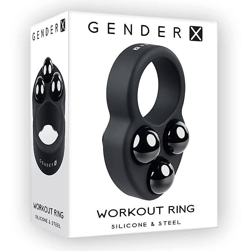 Silicone Workout Ring with Removable Weights by Evolved - Stretchy Cock Rings