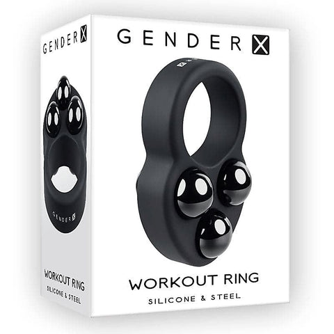 Silicone Workout Ring with Removable Weights by Evolved - Stretchy Cock Rings