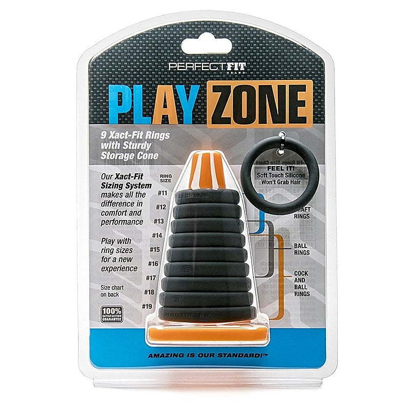Professional Play Zone Set by Perfect Fit - Cock Rings